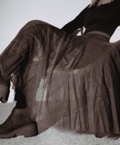 Alternative view of Cocoa Tulle Skirt